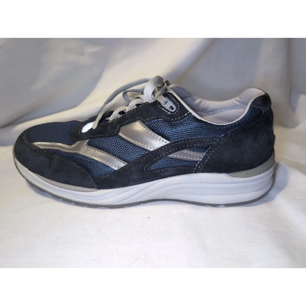SAS Journey Mesh Mens Shoes Sz 13 M Athletic Running Blue Mesh Lace Up Sneakers